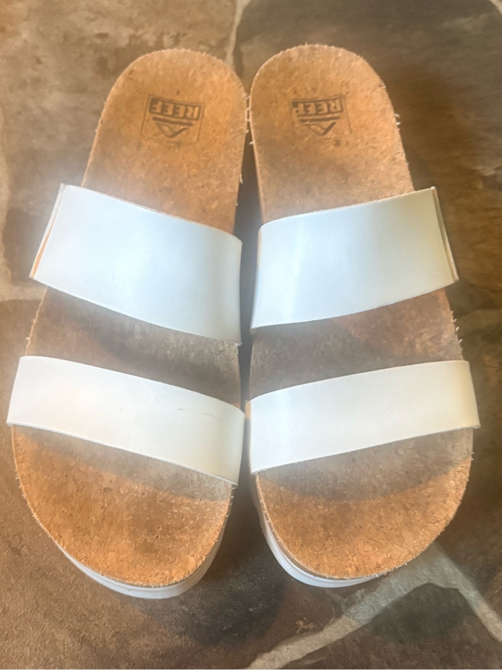 Reef Cushion Vista Hi Double Strap Slide Sandals - Picture 6 of 9